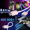 thumbnail image 4 of Cargador rápido USB C Ubearkk 25W para Samsung Galaxy S25/S24, 4 of 6