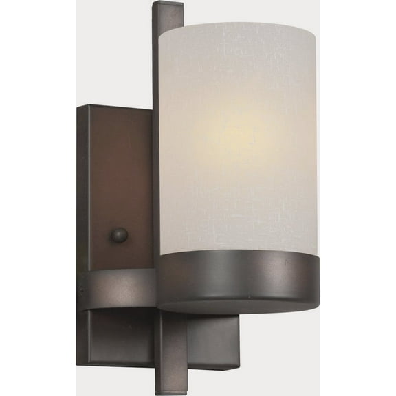 Forte Lighting 2548-01 1 Light Wall Sconce - Bronze