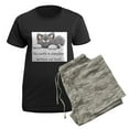 thumbnail image 5 of CafePress - No Outfit Is Complete Pajamas - Women's Short Sleeve Print T-Shirt and Pants Dark Cotton Pajama Set, 5 of 7