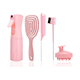 thumbnail image 1 of Herramientas De Peine Para Cabello Rizado Malubero Rosa, 1 of 4