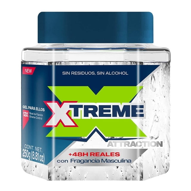 Gel para cabello Xtreme Attraction para hombre 250g