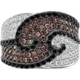 thumbnail image 5 of Sterling Silver Brilliant Embers Rhodium-Plated Cz Ring (Size 8) Made In China qmp760-8, 5 of 5