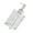 Clear, variant on Crystal Kitchen Refillable Dish Soap Dispenser Liquid Hand Soap Container with Rust Proof Stainless Steel Pump for Showe