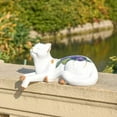 thumbnail image 4 of Sungmor Lovely Thinking Cat Garden Statue - Decorative Indoor Outdoor Landscaping Cat Statue Ornaments - Home Garden Yard Plant Stands Book Shelf Wall Rack Table Stairway Decoration, 4 of 7