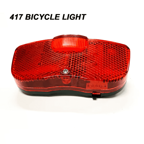 Bicycle Tail Light Ebike Accessories Cycling Safe Warning for MTB Rear Rack Light Lamp Red Leds Bike Rear Light Battery Power