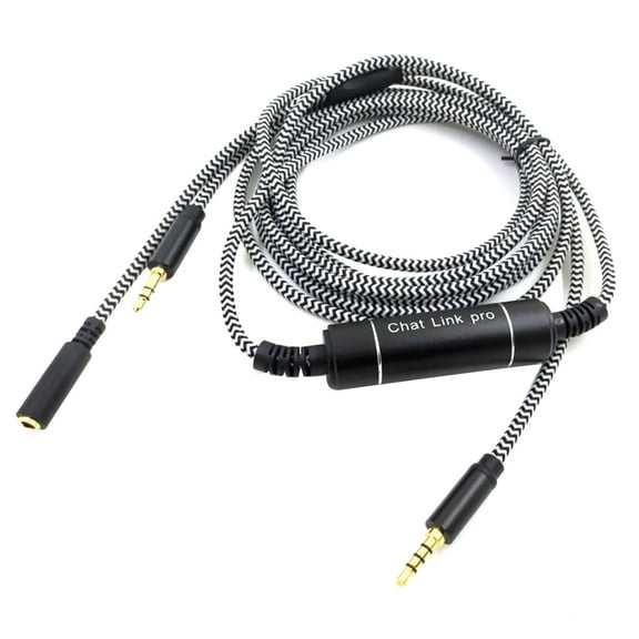 JIAHAOO 6m Chat Link Cable for Elgato HD60S HD60 Pro for PS4 Xbox One Switch Capture Party Chat Audio