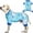 03# Whale, variant on KYEESE Dog Pajamas, Whale Pattern Dog Pjs, Dog Pajamas for Small Dogs, S