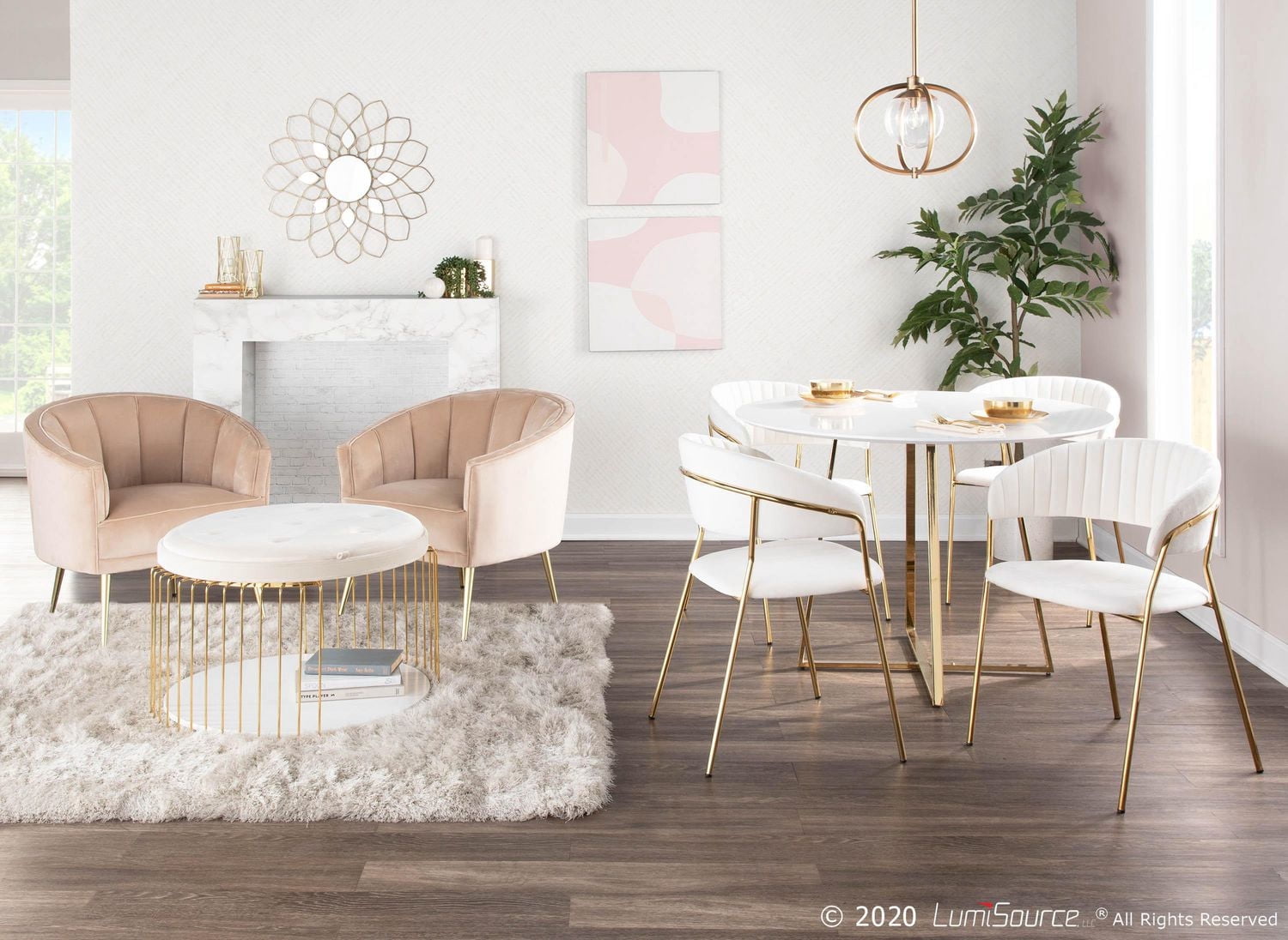 Cosmo Dining Table from LumiSource