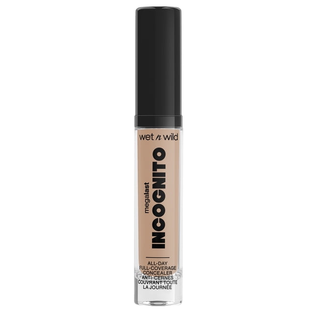 Corrector Rostro Megalast Incognito Full-coverage Concealer Light Honey Wet N Wild Megalast Incognito Full-coverage Concealer Light Honey
