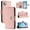 Orange, variant on Case for Motorola Moto One 5g Ace 2021 Wrist Strip Shockproof Stylish Protective Card Holder Wallet Cover