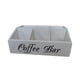 thumbnail image 2 of Organizador de estación de café de madera, elegante organizador de condimentos para té, almacenamiento de mostrador Capa única, 2 of 9