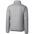 thumbnail image 3 of Men's Cutter & Buck Bobby Bowden Gray Florida State Seminoles Big & Tall Rainier Eco Insulated Full-Zip Puffer Jacket, 3 of 3