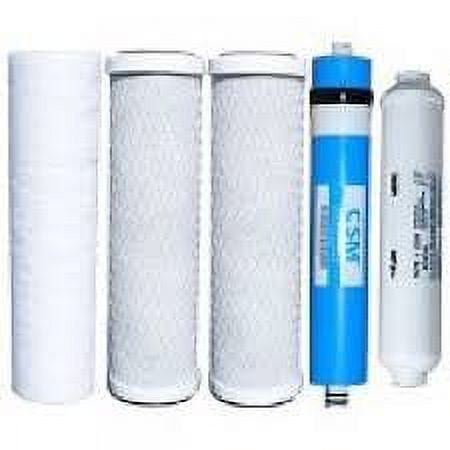 Compatible Goldline 50 GPD Retro Fit Reverse Osmosis System Five filters and RO membrane included by CFS