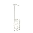 Mainstays Freestanding Satin Nickel Steel Toilet Paper Holder with