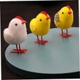 thumbnail image 3 of LEORX 8Pcs Decorative Chicken Prop White for Easter Celebrations and Parties, 3 of 8