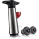 thumbnail image 2 of El original protector de vino con 2 tapones de vacío para botellas, color negro, plateado y gris, 2 of 5