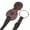 Black walnut violin, variant on AOOOWER Cello Adjustable Endpin Anchors Strap Stopper Rest NonSlip Pad Wood Cello Anchors Protector Pad Floor Protector