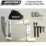 Hasport Mounts 1988-1991 Civic/CRX EF B-Series Engine Swap AC Bracket & Hardware