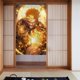 thumbnail image 2 of Cortina para puerta Escanor, cortina opaca con estampado de patrón para ventana, cortina divisoria para habitación, tapiz para decoración del hogar, 34" de ancho x 56" de largo, 2 of 7