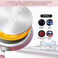 thumbnail image 5 of Nonstick Frying Pan Set 3 Piece, 6 8 10 Inch Pink Kitchen Cookware Sets with Non Stick Coating, Pots and Pans for All Stoves Cooktop, 5 of 9