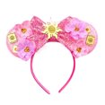 thumbnail image 1 of Diademas con orejas de Mickey Mouse para niña y mujer, accesorios para el cabello para fiesta de carnaval, Festival de Halloween, 1 of 5