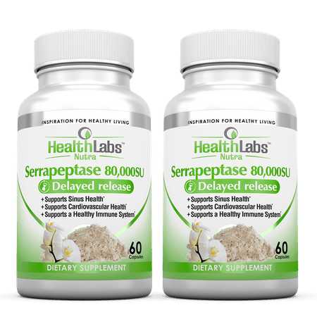 Serrapeptase Supplement for Inflammation, Sinus Issues, Asthma, Joint (Best Supplement For Joint Inflammation)