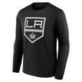 thumbnail image 2 of Men's Black Los Angeles Kings Primary Logo Team Long Sleeve T-Shirt, 2 of 3