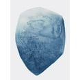 thumbnail image 2 of Woods, Maya 12x14 White Modern Wood Framed Museum Art Print Titled - Luminous Blue I, 2 of 4