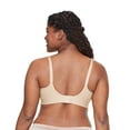 thumbnail image 2 of Women's Warner's RN0131A Easy Does It Triangle Seamless Lift Bra (Evening Blue XL), 2 of 4