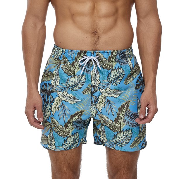 Escact-Ropa deportiva de secado rápido para hombre, calzoncillos de bañador para la playa para hombre, bañadores de natación, ropa de playa, de talla grande de Fitness Fivean unisex
