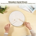 thumbnail image 3 of 3Pcs Hand Drum, Musical Instruments Toys for Kids Adult with 3 Drumsticks 6 Inch 8 Inch 10 Inch, 3 of 6