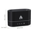 thumbnail image 7 of 3pcs Colorful Flame Air Aroma Diffuser Humidifier, 2 Flame Colors Noiseless Essential Oil Diffuser for Home Office, 7 of 7