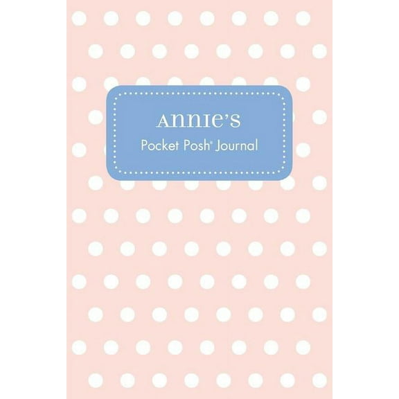 Annie's Pocket Posh Journal, Polka Dot, (Paperback)