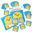 thumbnail image 1 of LEARNING RESOURCES LER0575 Horloges WRITE-ON/WIPE-OFF Ensemble de Classe-1 de 0573 & 24 de 0572, 1 of 6