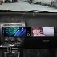 thumbnail image 4 of ZWNAV Double Écran 12,3 Pouces Autoradio pour Hummer H3 2005-2010 Android GPS Navigation Lecteur Vidéo Multimédia Récepteur Stéréo Unité Principale, 4 of 15