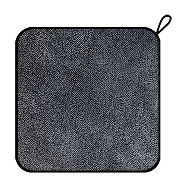 Fiudx Liquidación de ahorros de verano Toalla de lavado de autos: fibra fina, trenza pequeña, paño de limpieza para autos, súper absorbente, que no desprende cabello, toalla espesa para limpieza de a