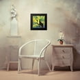 thumbnail image 4 of Biscardi, Nicholas 12x12 Black Modern Framed Museum Art Print Titled - Tropical Bird II, 4 of 5