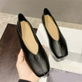 thumbnail image 5 of Sngxgn Women’s Flats Shoes Comfortable Slip On Casual Ballet Flats Dress Shoes Flats(Black,37), 5 of 8