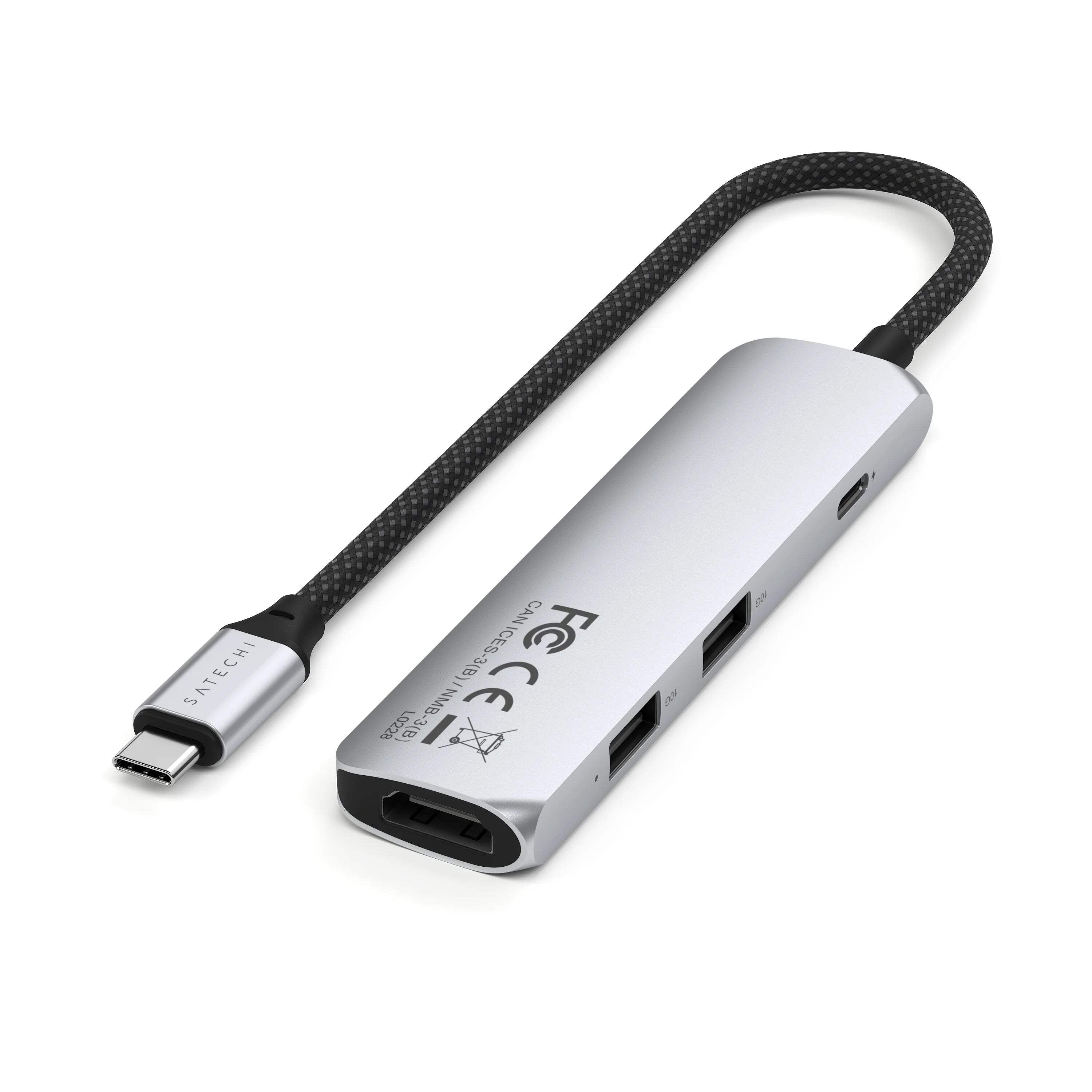 4-in-1 USB-C Slim Multiport Adapter 4K