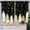 Christmas 11, variant on Christmas Snowflakes Kitchen Curtains Winter Window Curtains Over Sink Set of 2, Black Vintage Rod Pocket Short Tier Curtains for Kitchen, Merry Christmas Small Kitchen Decor (26x36 Inch)