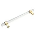 thumbnail image 2 of GlideRite 6-5/16 in. Center Acrylic Cabinet Bar Pull, Satin Gold, 2 of 3