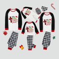 thumbnail image 2 of Pijamas familiares a juego de Navidad Silly Santa Christmas es para Jesús, conjunto de pijamas grises, 2 of 3