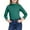 Dark Green |#46, variant on Girls Long Sleeve Turtleneck Top Soft Cotton Knit Pullover Basic Solid Mock Neck Shirt for Kids Youth School Wear (Wine,130)