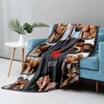 thumbnail image 3 of Personalized Photo Blankets for Girlfriend Boyfriend Blanket Gifts, Custom Wife Photo Blankets Fleece Flannel Blanket for Wife Husband Couples Gift Ideas, 3 of 6