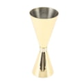 thumbnail image 1 of Bartending Jigger Cup, Elegant Comfortable Touch Jigger  For Home Gold Plating, 1 of 8
