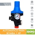 thumbnail image 2 of Automático para Bomba de Agua Igoto 1 HP 750W, 2 of 5