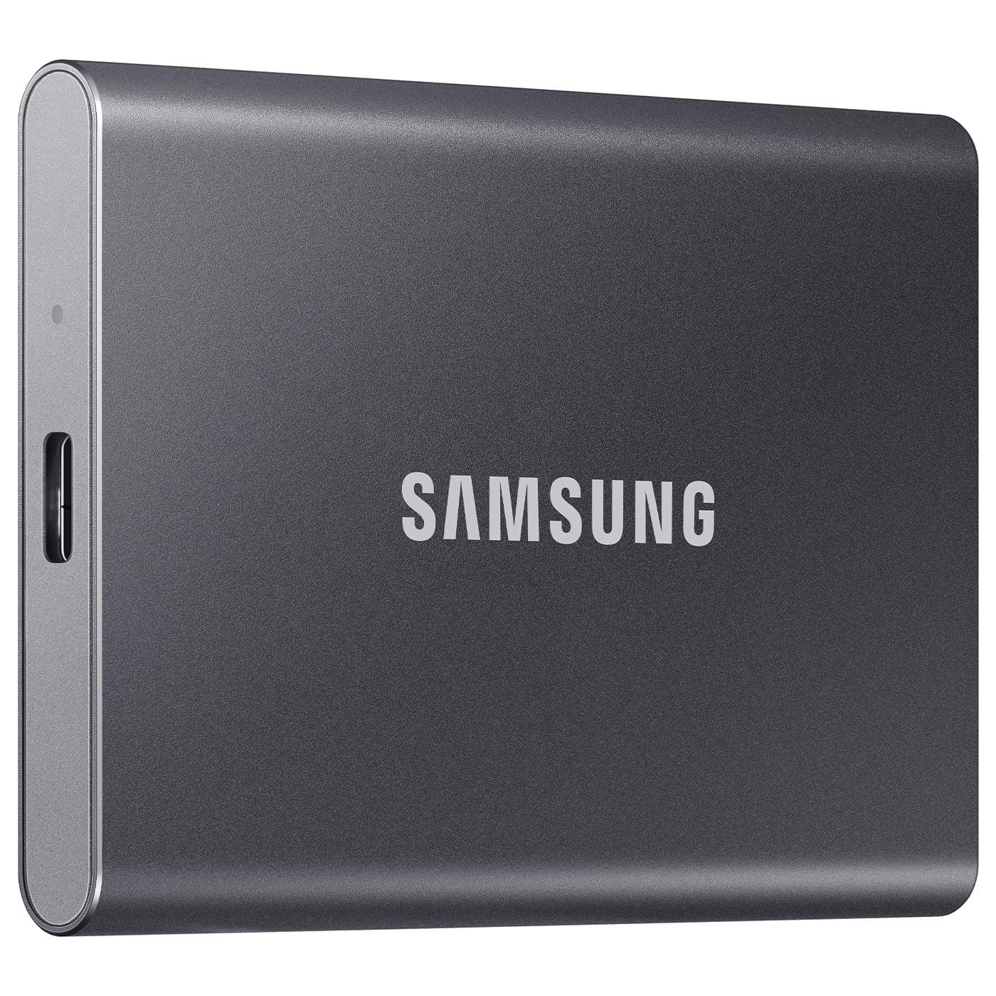 Samsung T7 4TB USB 3.2 Gen 2 Type-C Portable External SSD, Titan Gray