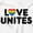 White, variant on Love Unites Gay Pride Rainbow Heart Women's Plus Size Graphic Tee Brisco Brands 2X