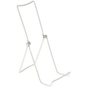 Gibson Holders 6AC Adjustable White Wire Display Easel, 3.5" W x 4.5" D x 9.25" H, Pack of 12