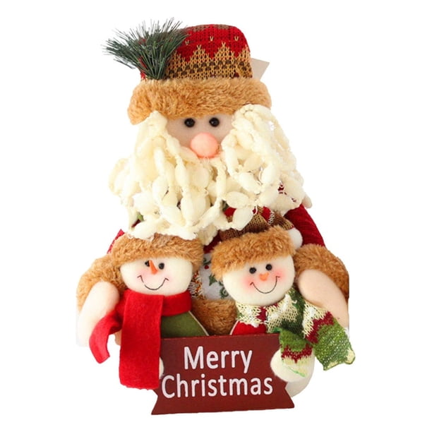 Regalos De Navidad Muñecas De Navidad Familia Navideña Viejo Muñeco De Nieve Artículos De Decoración Navideña Regalos De Navidad